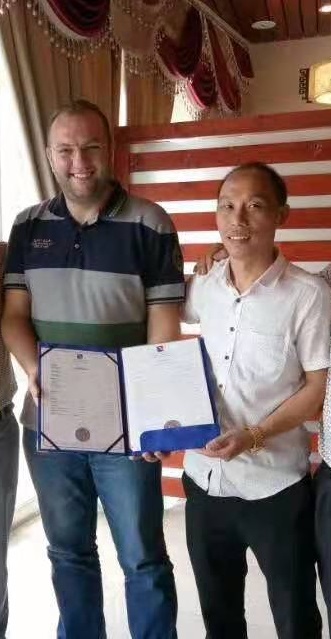 Signing agreements