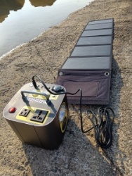 Portable solar charging panel