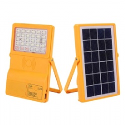 small solar flood light
